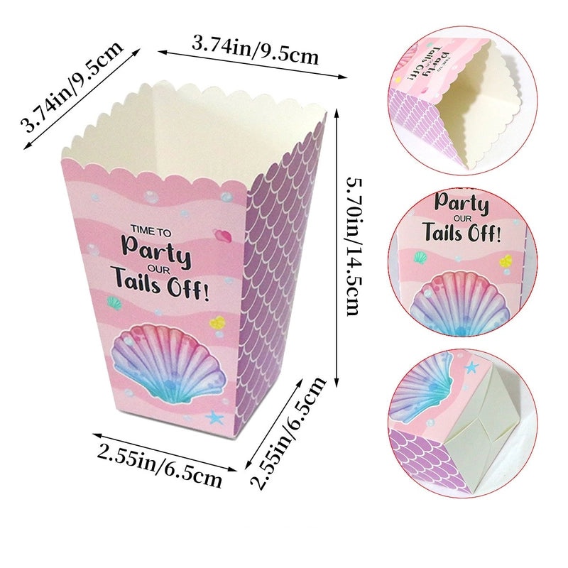 Cartoon Mermaid Shell Fish Tail Food Storage Bag | Kitchen & Dining Accessories