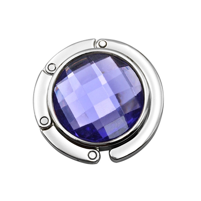 Acrylic Gem Hanging Bag Hook for Ladies - Multi-color Desktop & Fireplace Christmas Stocking Holder | Home & Kitchen Accessories