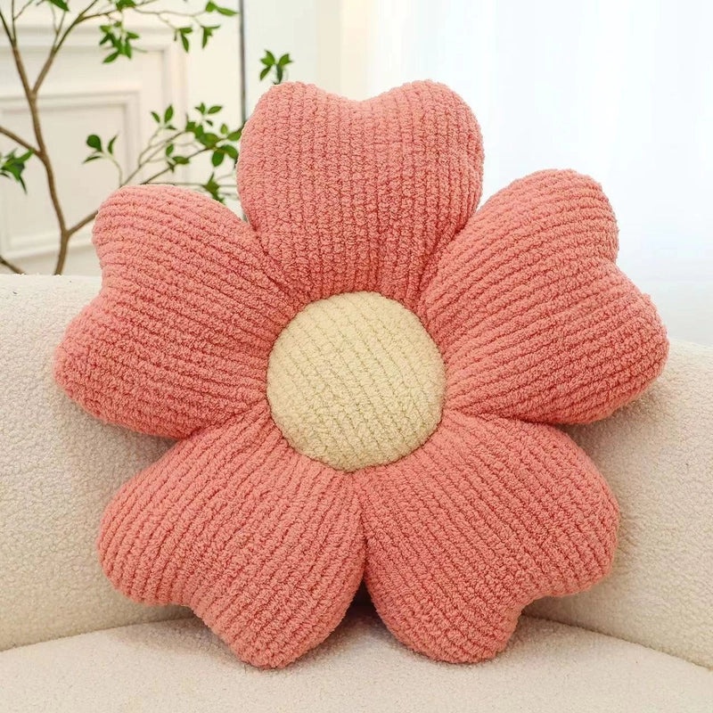 Breathable Five-Petal Flower Macaron Cushion for Home Sofa and Dining Chair Comfort|Home Decor Cushions