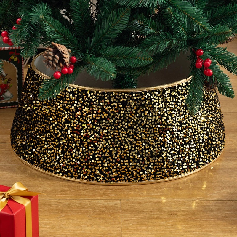 Christmas Glam Solid Color Sequin Fabric Nonwoven Party Decor Props|Party Decorations & Supplies