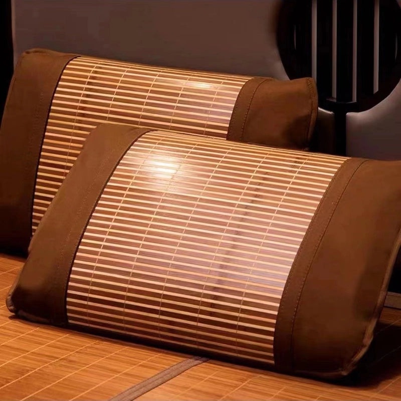 Summer Rattan Pillow Cover Cool Mat Single Double Size Soft Breathable|Home Decor Bedding Accessories