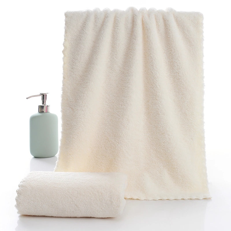 Soft and Absorbent Coral Fleece Bath Towel 70x140cm, High-Density Warm Home Towel | Bath Towels & Accessories