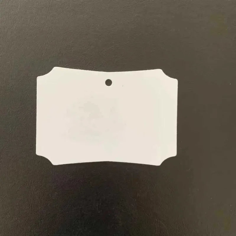 0.8mm Double-Sided Sublimation Christmas Pendant Blank for DIY Thermal Transfer | Jewelry & Accessories