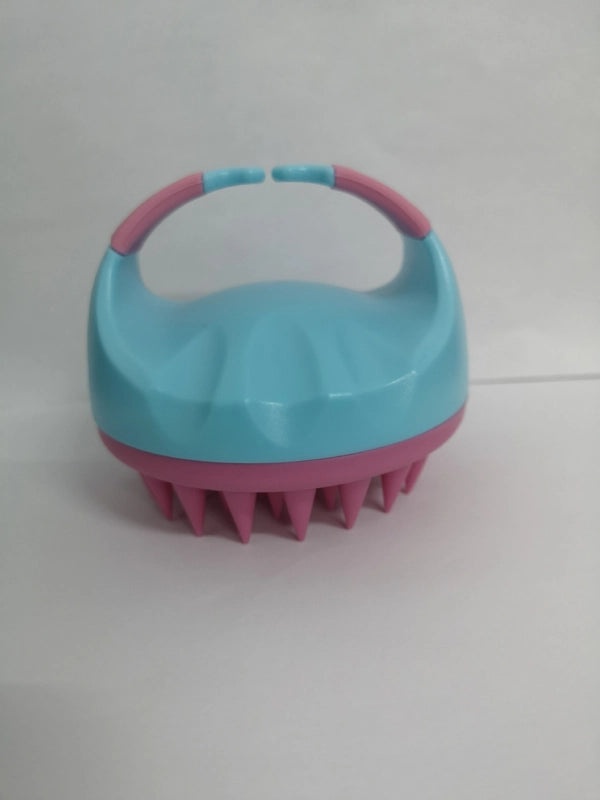 Silicone Handheld Shampoo Brush for Scalp Massage and Bath Cleaning | Hair Care & Styling Tools