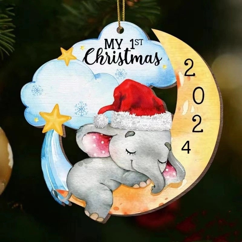 Christmas Acrylic Earrings Korean Pastoral Style | Jewelry & Accessories