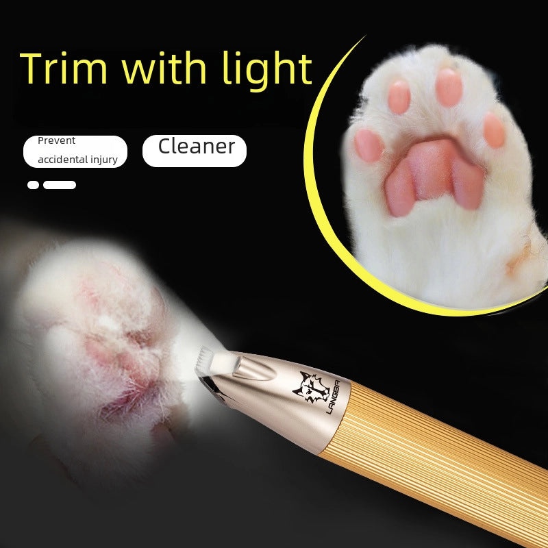 Electric Pet Paw Hair Trimmer for Dogs and Cats | Pet Grooming Tools