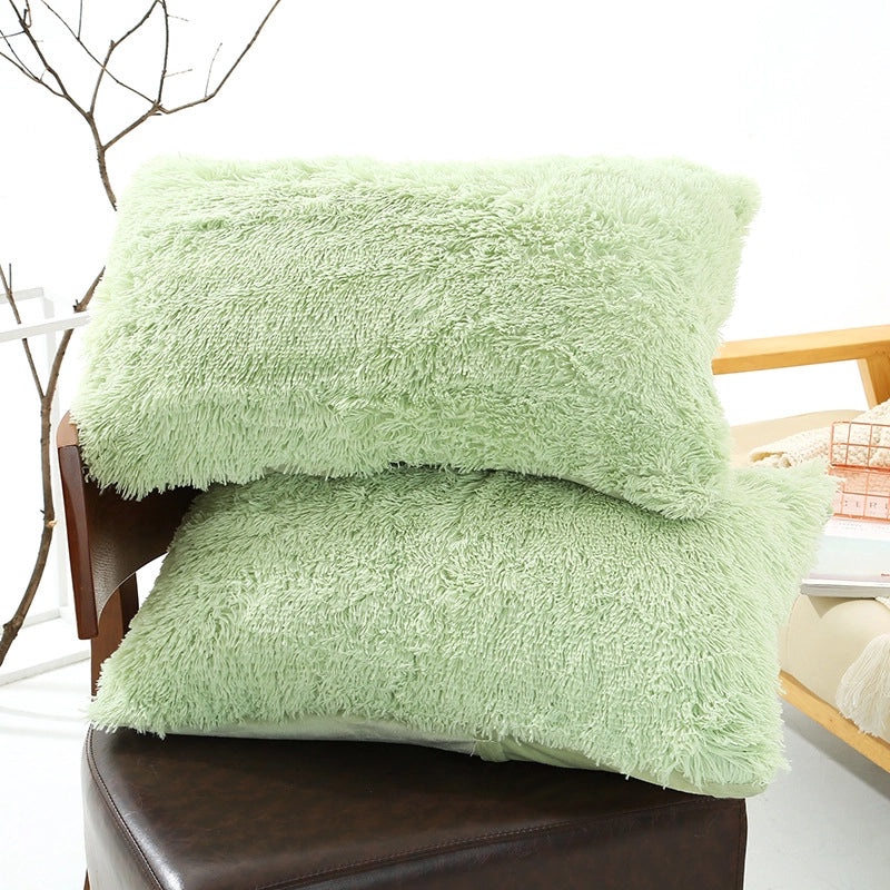 Solid Color Polyester Pillow Covers for Bedding | Home Decor & Bedding