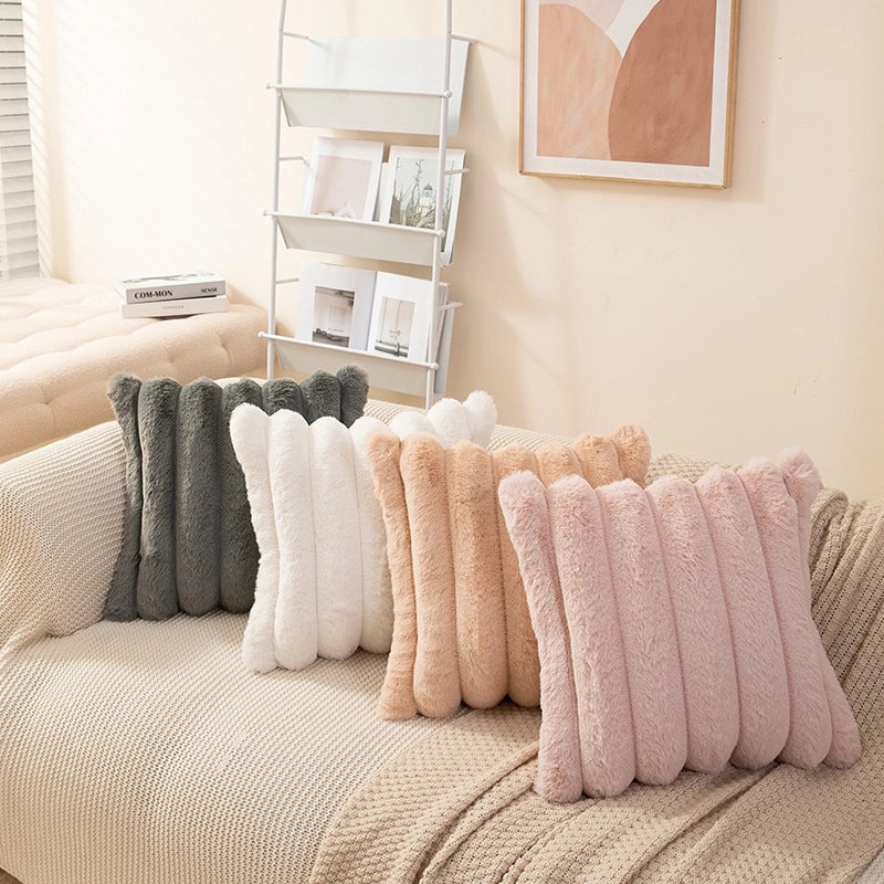 Striped Polyester Throw Pillow Covers for Casual Elegant Streetwear Bedding|Home Decor Pillows