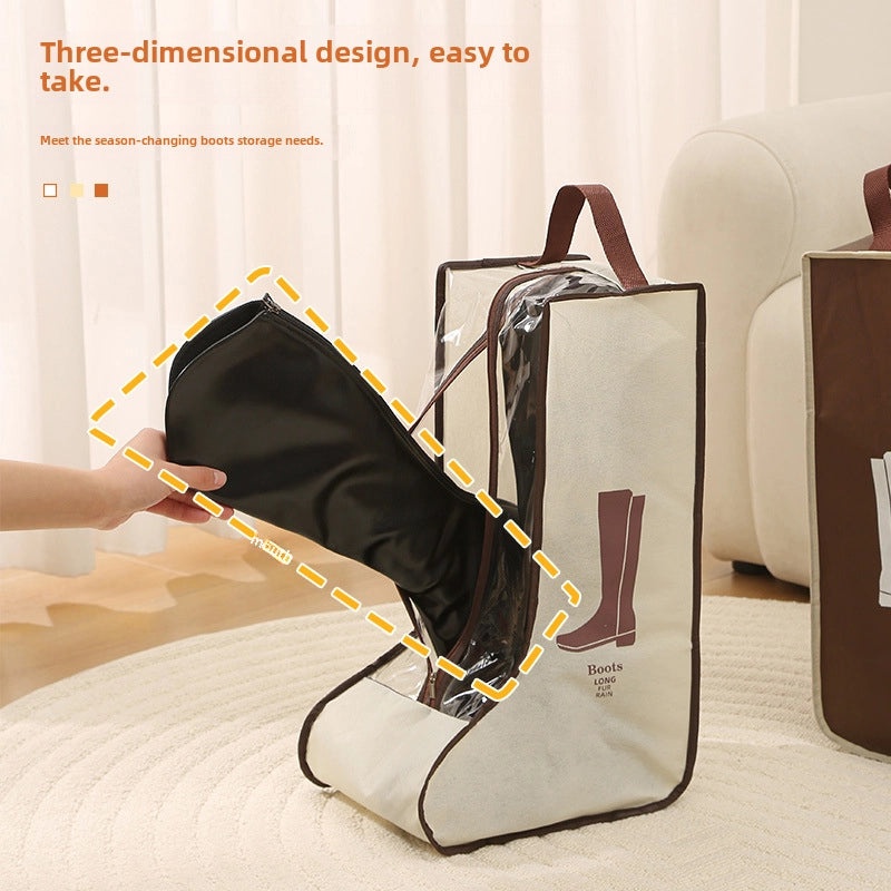 Thickened Non-Woven Shoe Storage Bag for Boots and Shoes|Home Storage & Organization