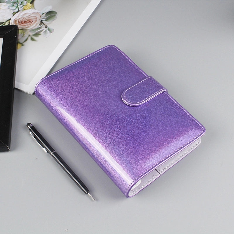 Solid Color Spiral Notebook with PU Leather Cover for School Learning|Stationery & Office Supplies