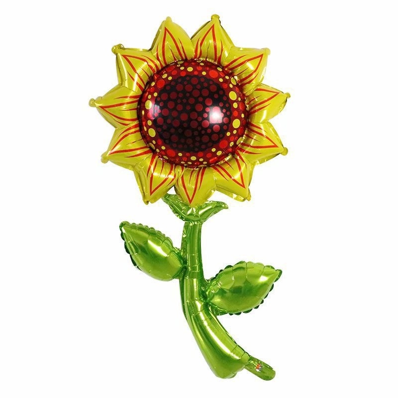 Sunflower Rose Tulip Flower Foil Balloon for Birthday Wedding Party Decoration Kids Toy|Party Supplies Balloons