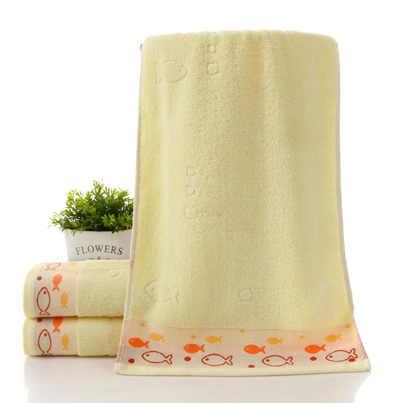 Thickened Cotton and Coral Fleece Face Towel Absorbent Soft Embroidered Logo Personalized Gift|Home & Living Towels