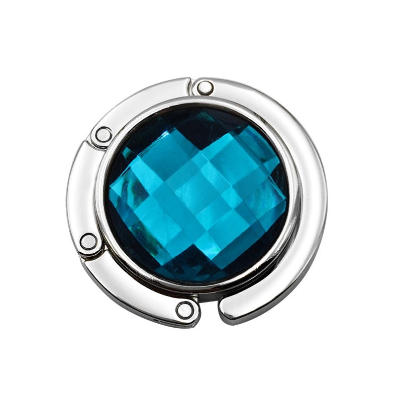 Acrylic Gem Hanging Bag Hook for Ladies - Multi-color Desktop & Fireplace Christmas Stocking Holder | Home & Kitchen Accessories