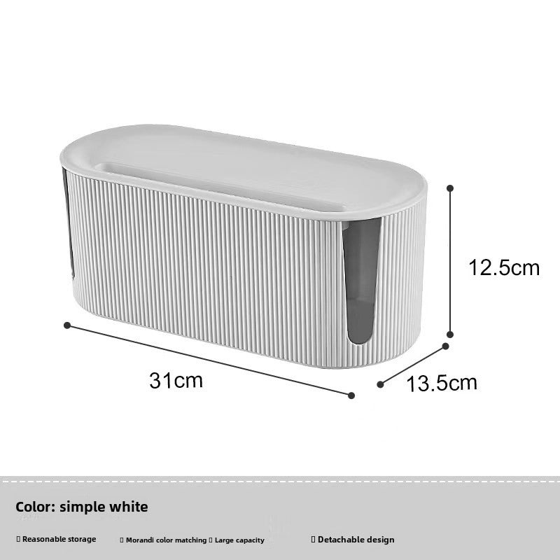 Multi-Functional Wire Patch Panel Storage Box with Card Slots for Network and Data Cable Management|Network Accessories