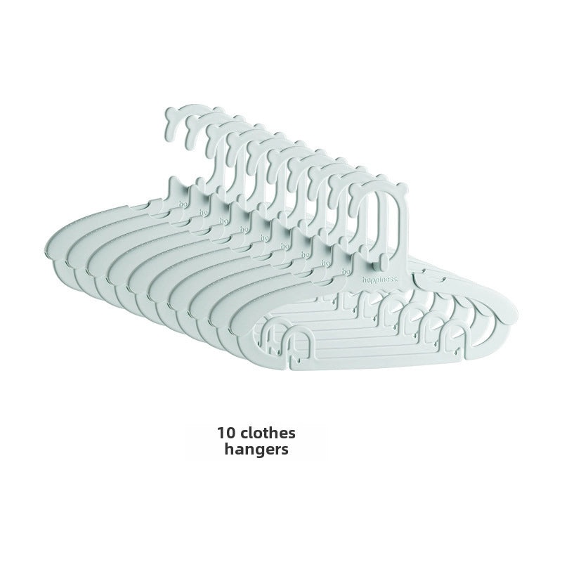 Multifunctional Retractable Baby Clothes Hanger with Trouser Clip for Newborn and Children | Baby & Kids Accessories