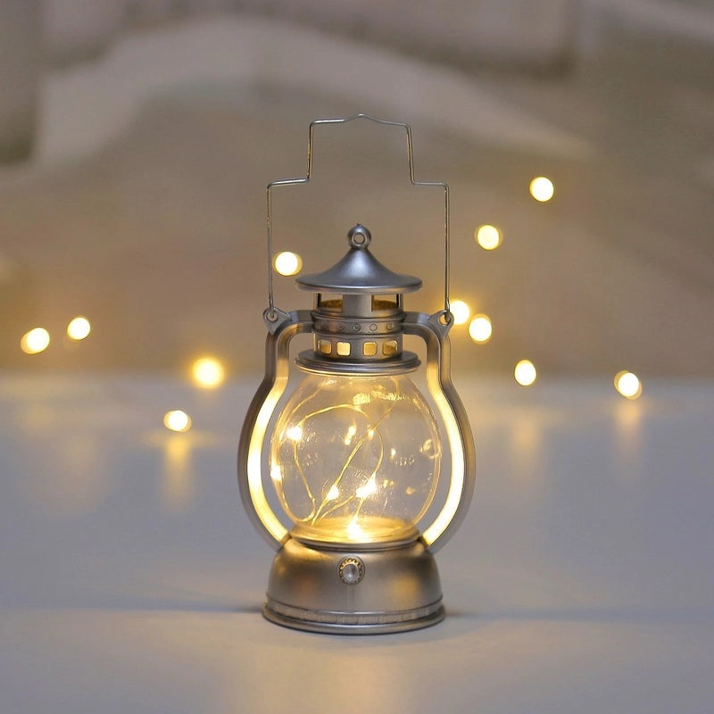 Retro Kerosene Lamp Christmas Decoration Small Lantern Creative Festival Atmosphere Gift | Home Decor & Seasonal Decorations