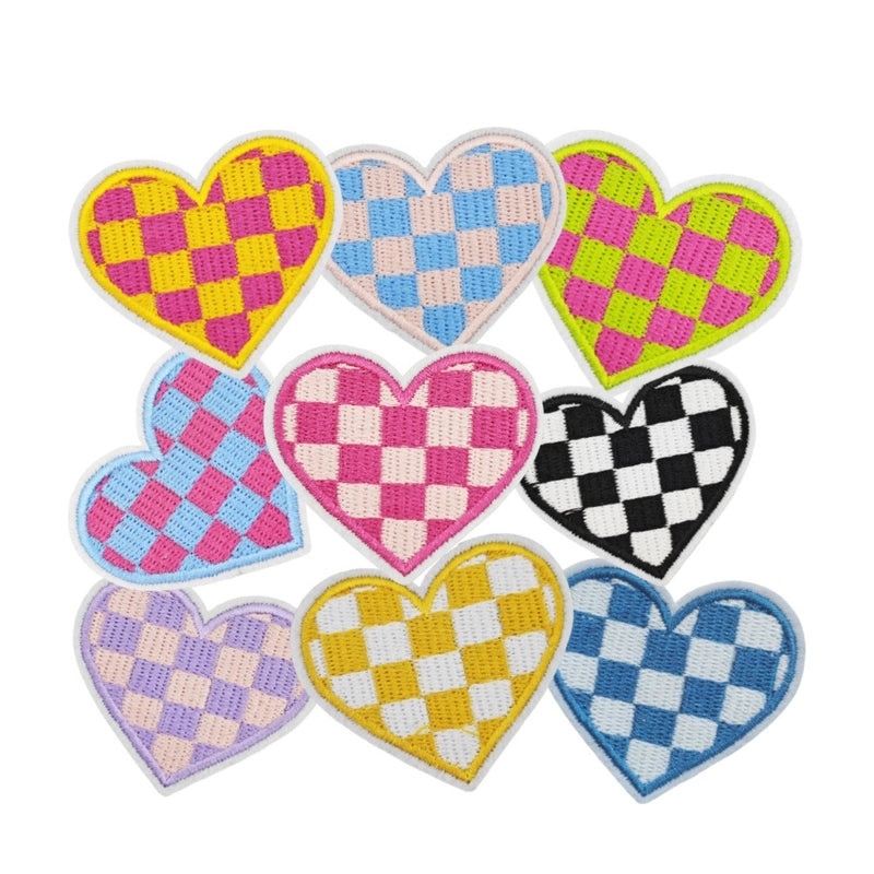Cute Cartoon Love Embroidered Patch Hair Accessories|Clothing & Hair Embellishments