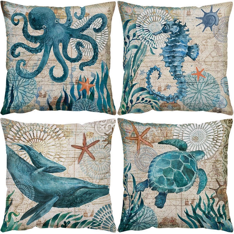 Adorable Animal & Butterfly Flannel Pillow Covers for Couch Sofa Decoration|Home Decor Pillows