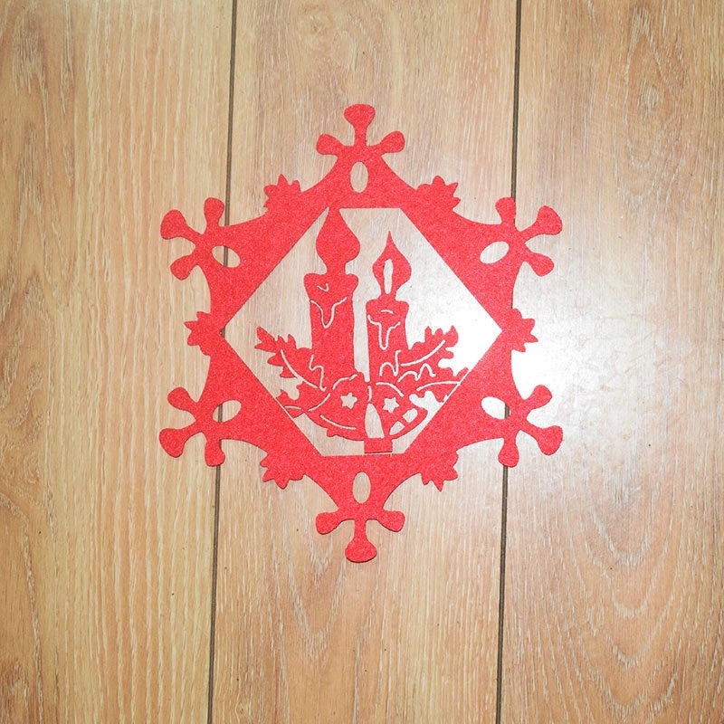 Red Christmas Pendant Decorations for Home | Christmas Ornaments