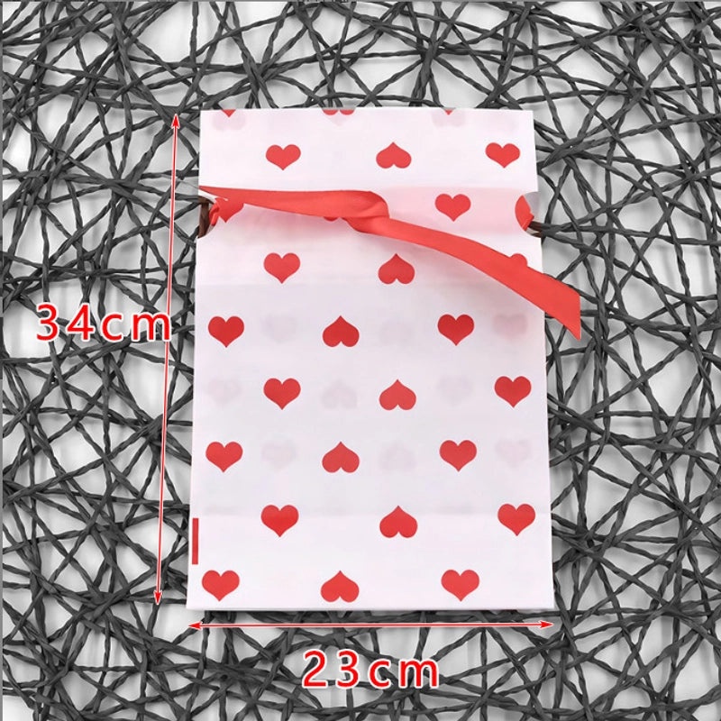 Polka Dot Drawstring Ribbon Pocket Bag for Small Jewelry and Daily Gifts | Jewelry Storage Accessories