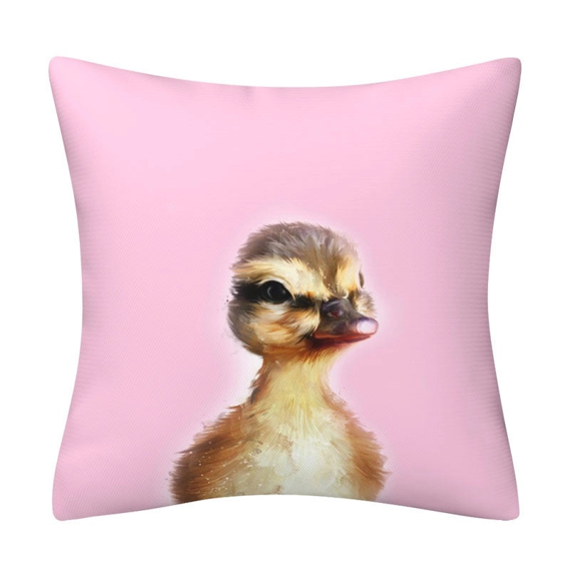 Adorable Animal Print Polyester Pillow Covers for Couch & Sofa Decor|Home Decor Accessories