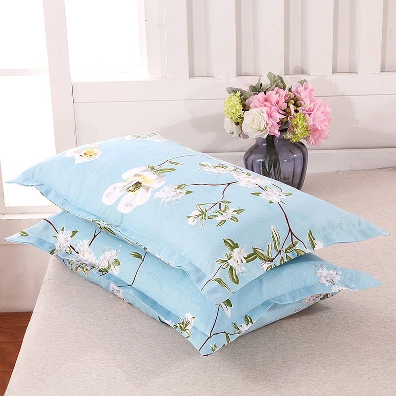Soft Skin-friendly 100% Cotton Pillowcase for Children and Students | Home & Bedding