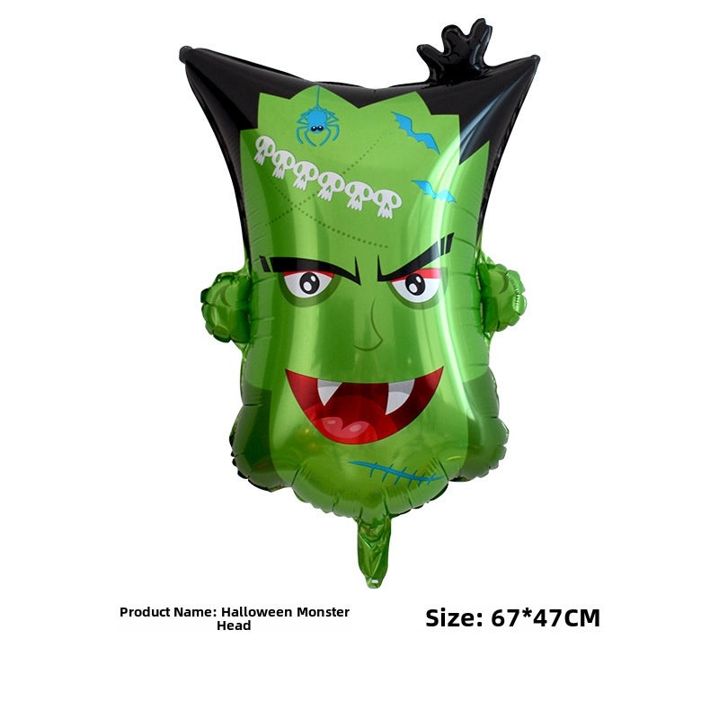 Halloween Aluminum Foil Balloon Cartoon Shape Party Decoration|Party Supplies Balloons