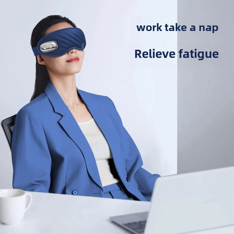 Eye Massager with Vibration, Hot & Cold Compress for Eye Fatigue Relief | Eye Care & Relaxation Devices