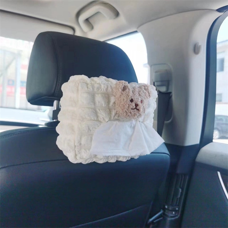 Adorable Bear Design Bubble Fiber Tissue Box for Vacation | Home Decor