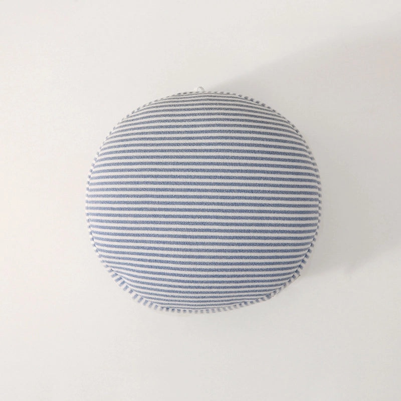 Striped Four-Sided Bomb Composite Fabric Decorative Pillow for Couch and Sofa|Home Decor Pillows
