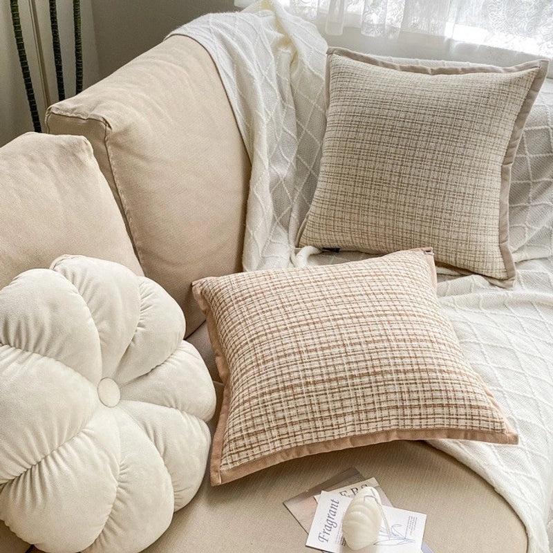 Nordic Plush Rabbit Fur Pillow Cover|Home Decor Pillow Covers