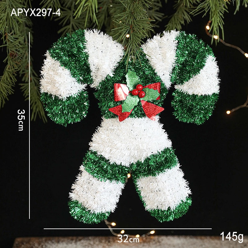 Hong Kong Heng New Christmas Ribbon Cone Tree Desktop Decoration Party Supplies Festive Atmosphere|Holiday Decorations