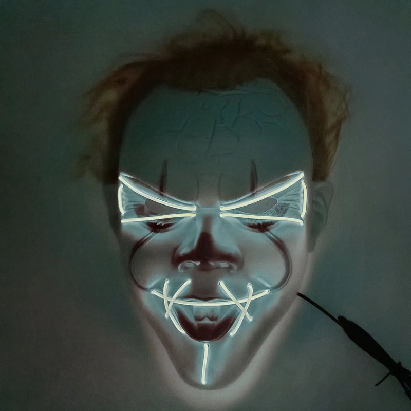 Halloween Grimace Hip-Hop Style Plastic Party Mask|Party Accessories & Masks