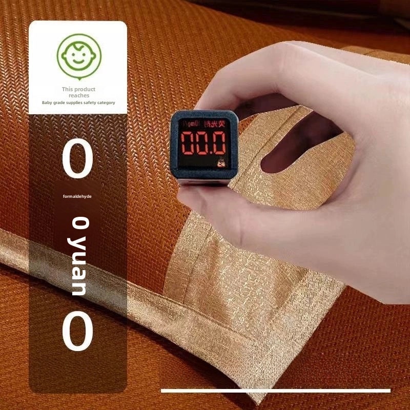 Artemisia Mat Ice Silk Cooling Mat Foldable Rattan Grass Mat for Mother and Baby Summer Air-conditioning Mat | Home & Living Rugs & Mats