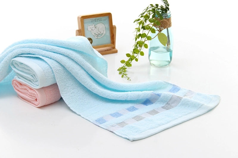Gaoyang Cotton Absorbent Face Towel Embroidered Polyester Cotton Soft Washcloth Independent Packaging|Home & Living - Bath Towels