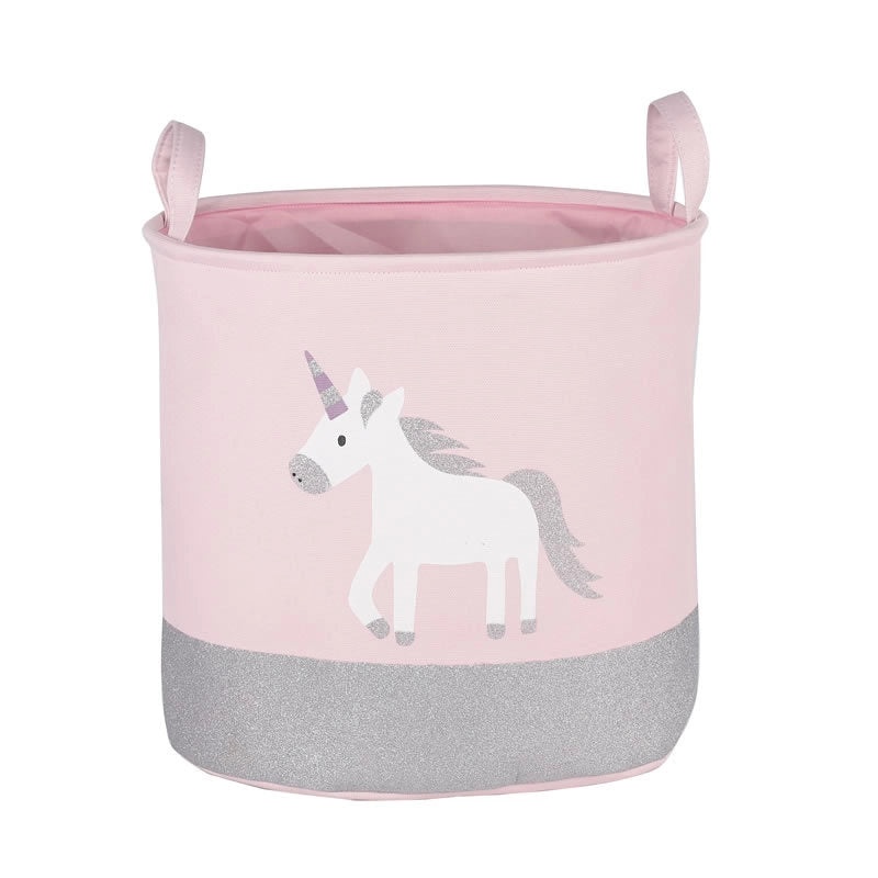 Dream Castle Round Double-Layer Thickened Laundry Basket for Toys and Storage Bag 1292|Home Storage & Organization