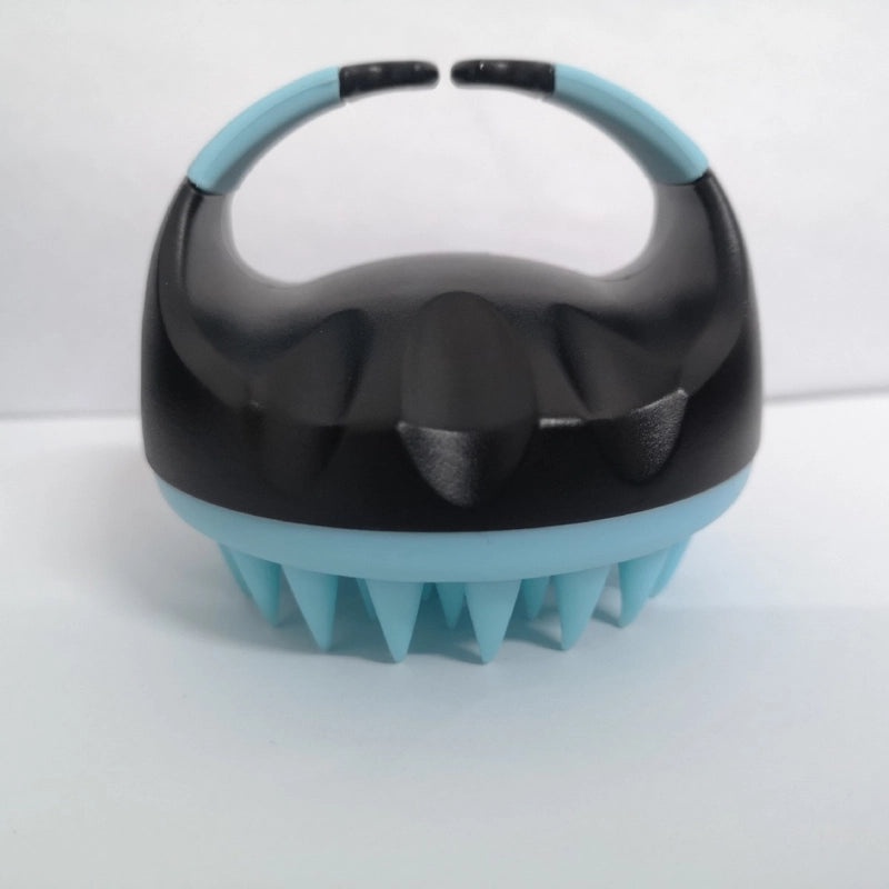 Silicone Handheld Shampoo Brush for Scalp Massage and Bath Cleaning | Hair Care & Styling Tools