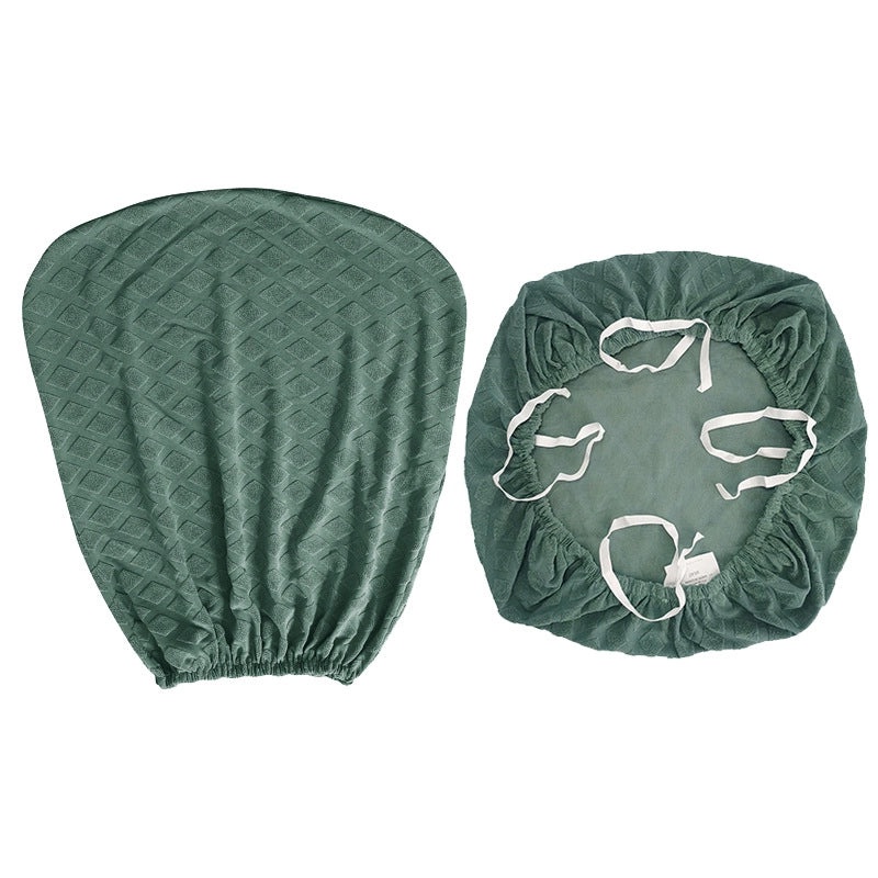 Elastic Jacquard Office Swivel Chair Cover Split Stool Backrest Protector Stretch Chair Cover|Office Furniture Accessories