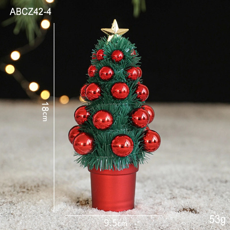 Hong Kong Heng New Christmas Ribbon Cone Tree Desktop Decoration Party Supplies Festive Atmosphere|Holiday Decorations