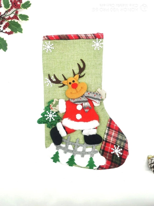 Festive Christmas Cartoon Modern Art Decorations|Holiday Home Decor