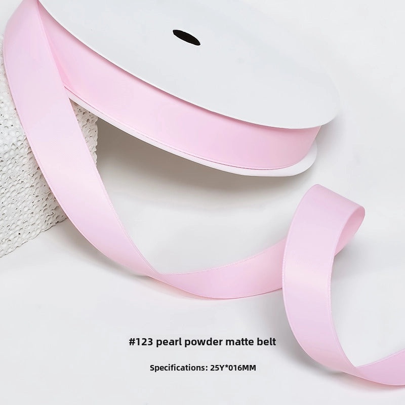 Yao Ming Han Style Milk Silk Ribbon Bow Hair Accessory Korean Full-matte Floral Packaging Belt|Hair Accessories