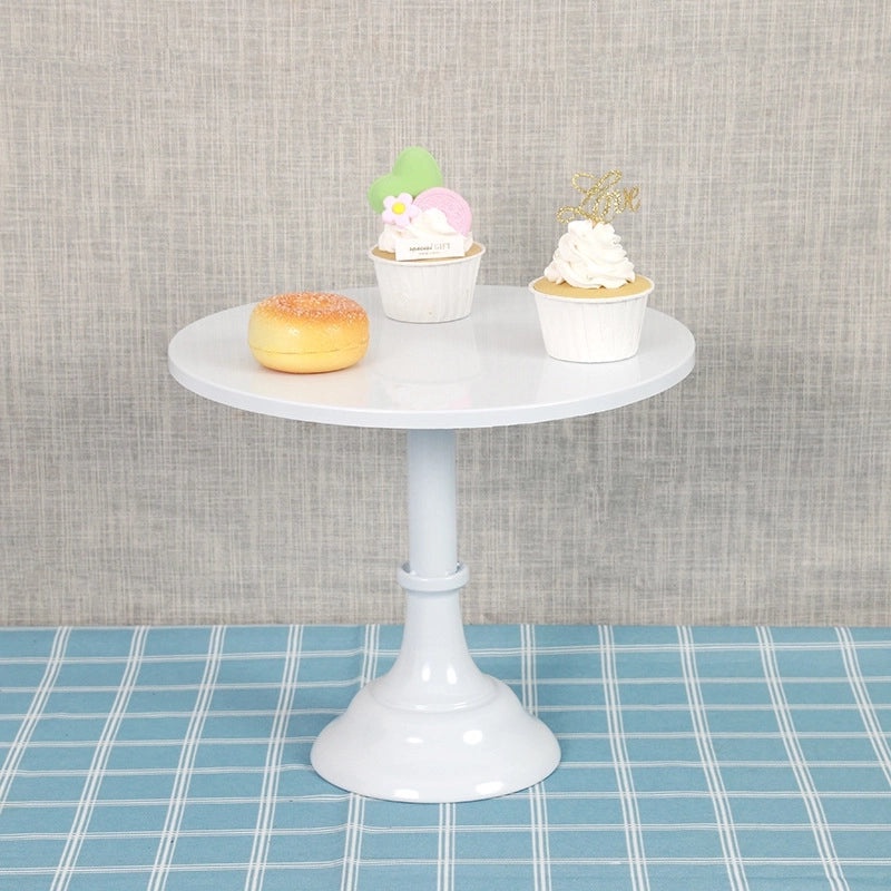 Nordic Solid Color Iron Cake Stand for Daily Use and Parties|Home Decor & Kitchen Accessories