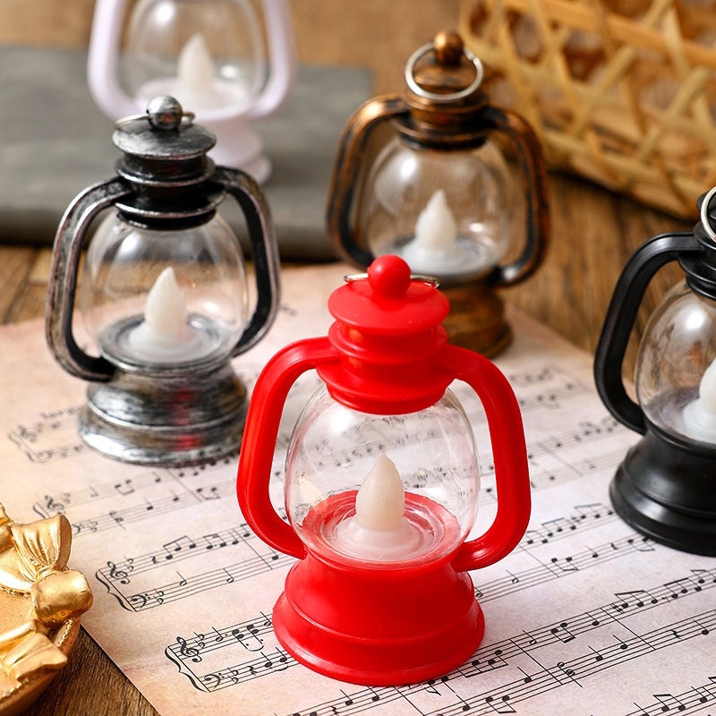 Retro Mini Oil Lamp Christmas Decoration Creative Horse Lamp Bar Atmosphere Gift|Home Decor