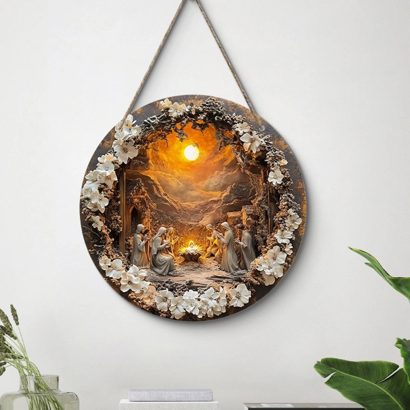 Minimalist Wooden Human Figure Christmas Party Decoration Travel Selfie Casual Elegant 1 Piece|Home Decor & Party Supplies