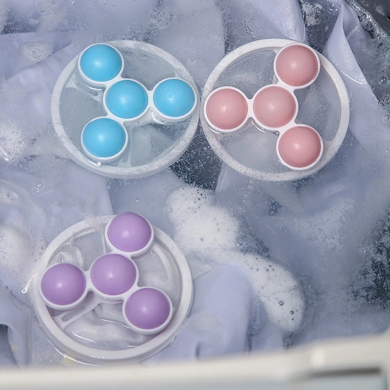 Laundry Hair Remover Ball with Floating Filter Bag for Washing Machine | Laundry Accessories