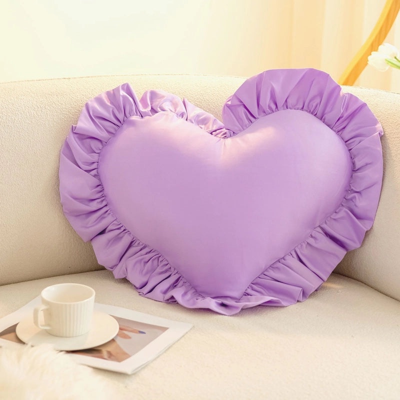 Minimalist Heart-Shaped Cloth Pillow Covers for Couch Sofa Cushion | Home Decor Pillows