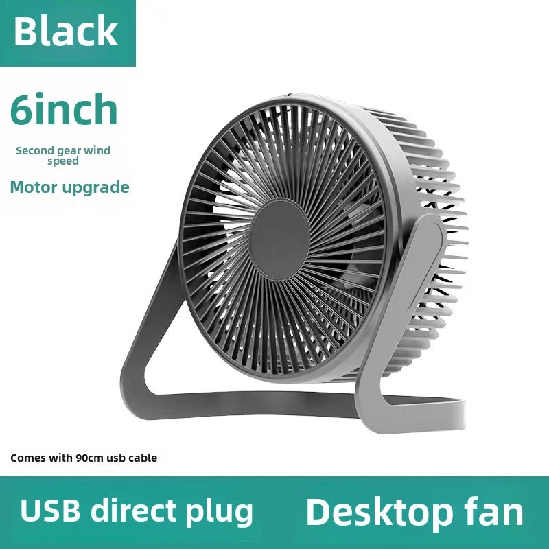 5-inch Mini USB Silent Electric Desktop Fan Compact Small Circulating Fan for Office and Home Use|Home & Office Fans