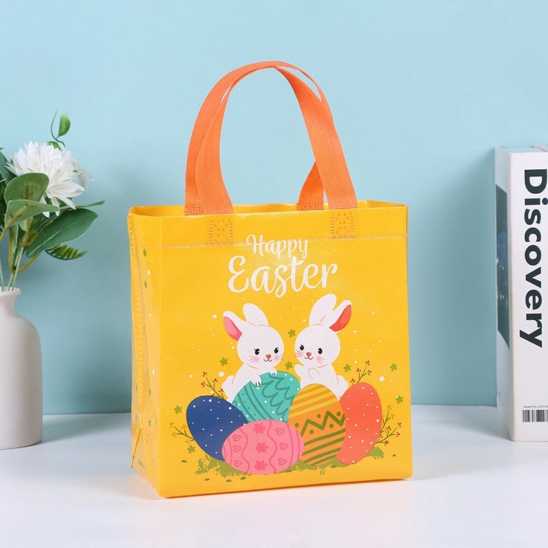 Easter Cute Cartoon Themed Nonwoven Daily Use Bag|Accessories & Bags