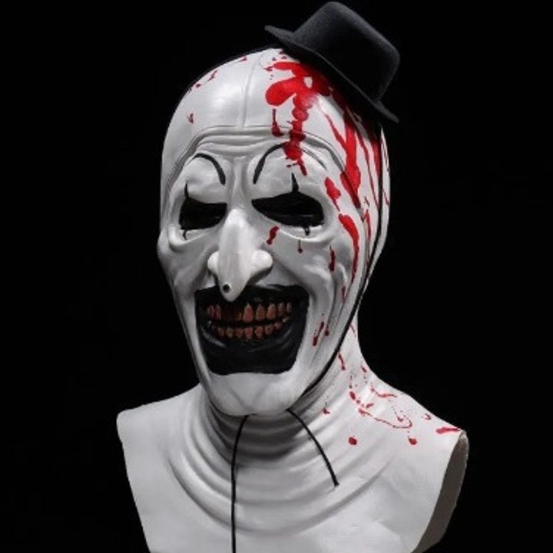 Gothic Halloween Clown Emulsion Mask for Festival Party | Halloween Masks & Party Accessories