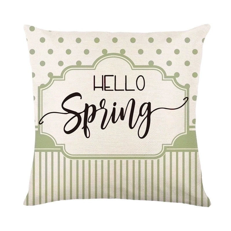 Minimalist Color Block Linen Pillow Covers for Vacation | Home Decor & Bedding